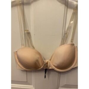 Victoria's Secret Mult-position Clear Straps Bra 34B
